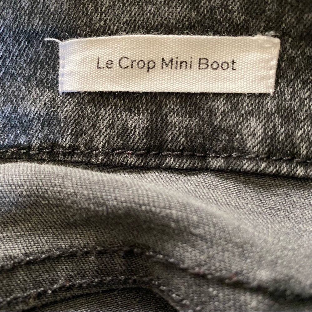 Frame Le Crop Mini Boot Python Jeans - Picture 17 of 17